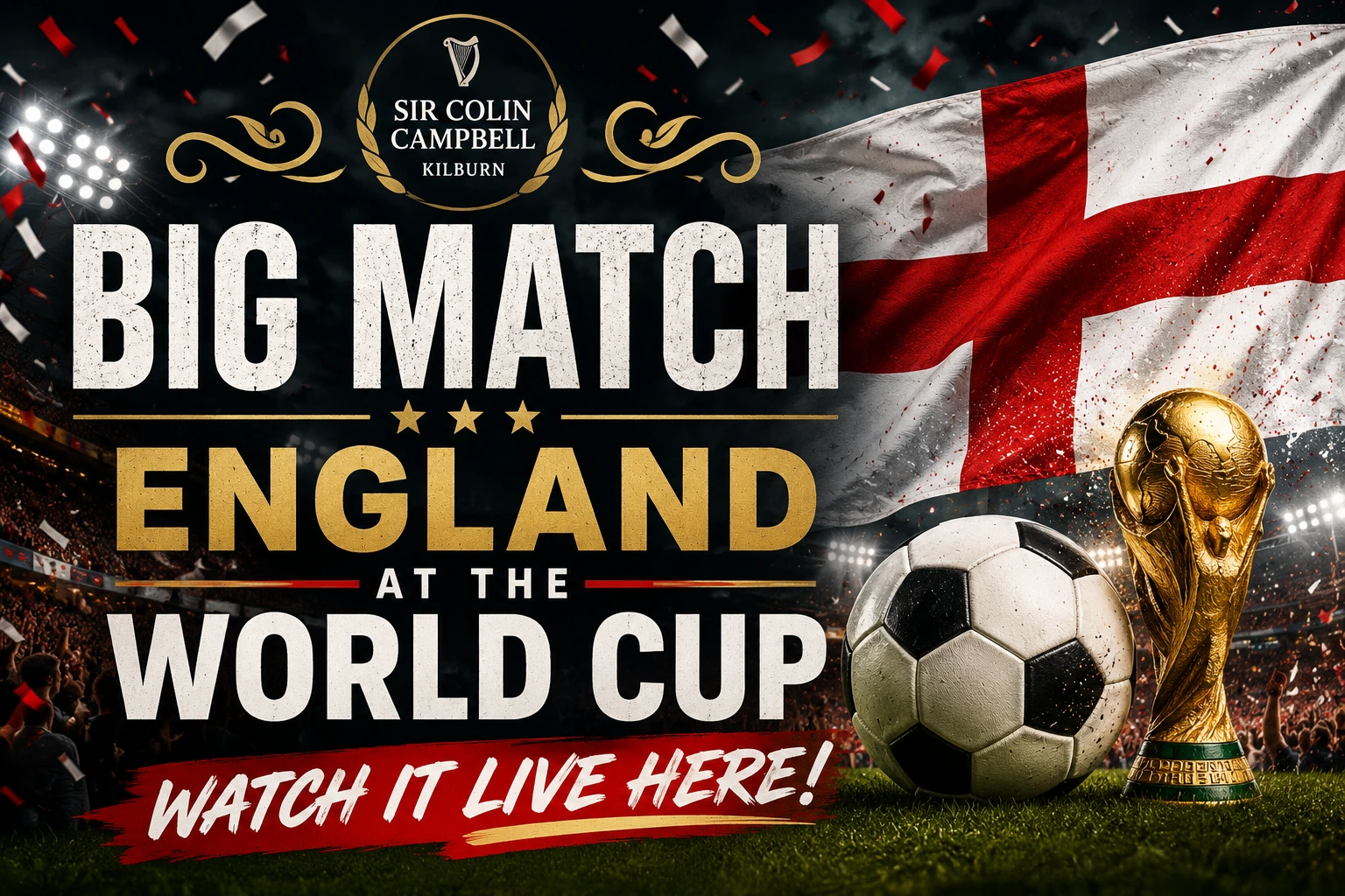 England World Cup fixture