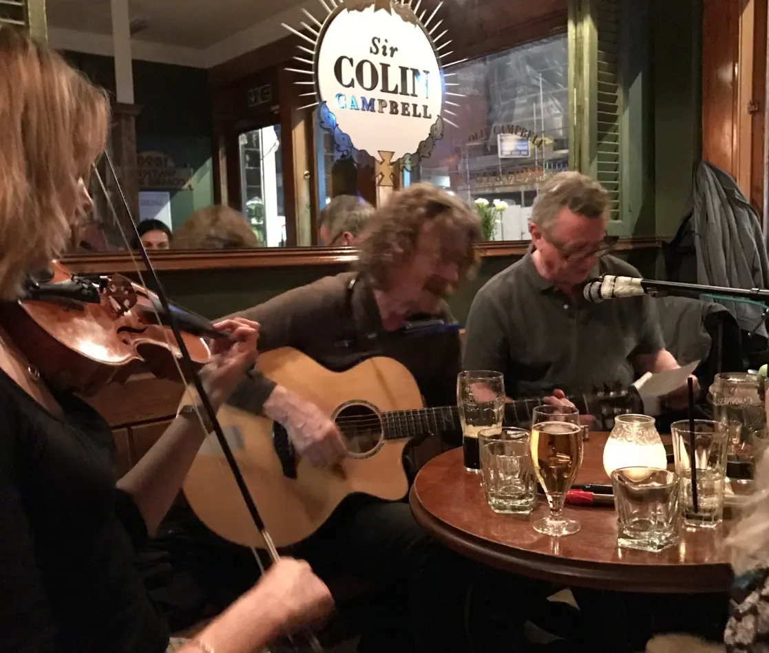 Live traditional Irish music